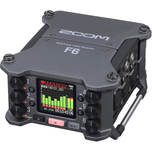 Zoom F6 Multitrack Field Rekorder