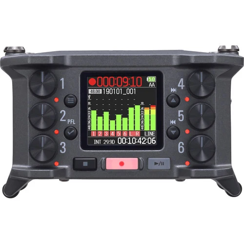 Zoom F6 Multitrack Field Rekorder