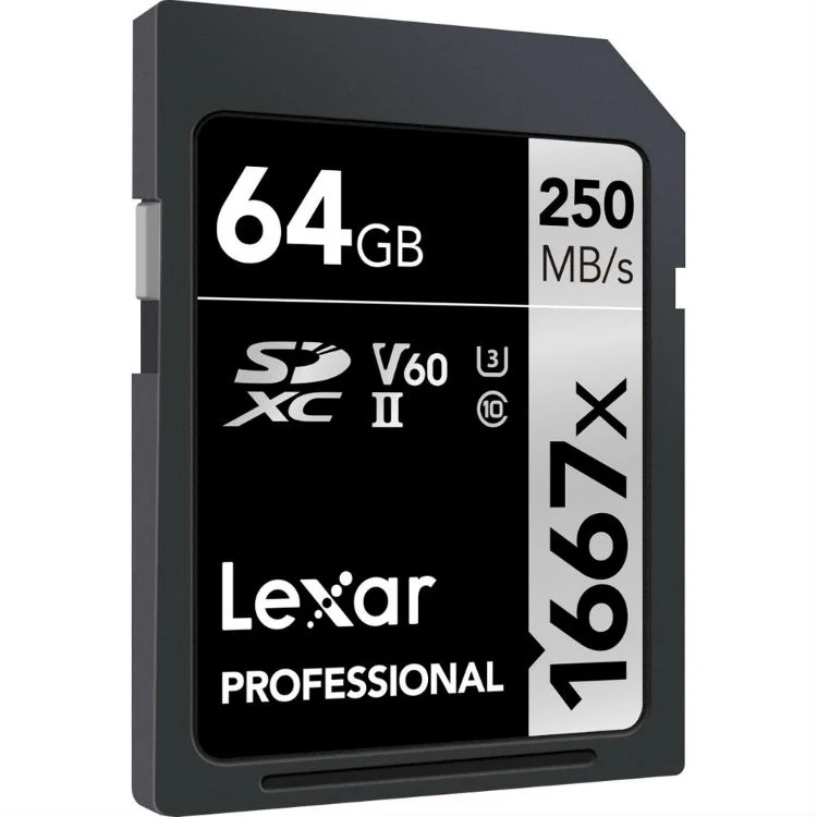 Lexar SDXC Professional 64GB 1667x UHS-II
