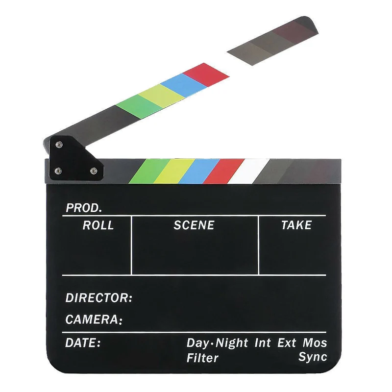 Caruba Professional Director Black/Color Clapper (Kreide)