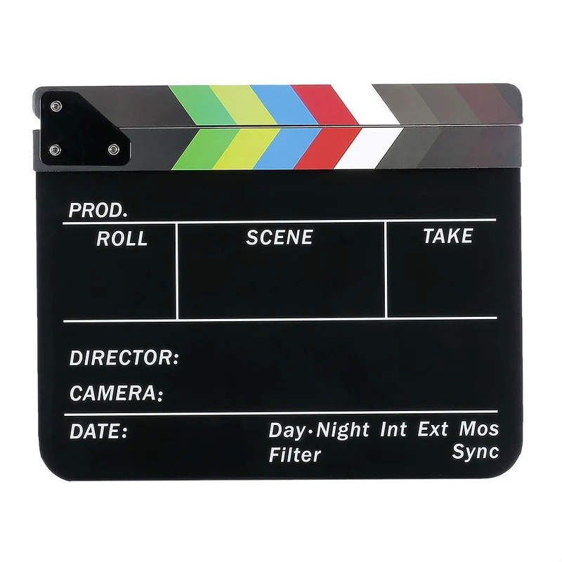 Caruba Professional Director Black/Color Clapper (Kreide)