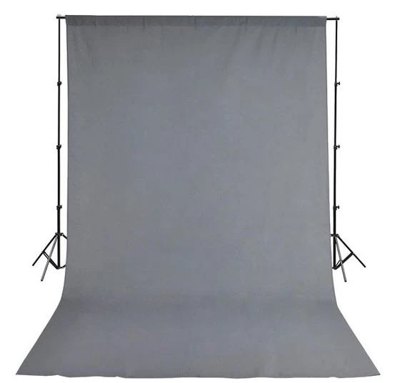 Bresser BR-D23 Support 240X300cm + Background Cloth 300x600cm Grey
