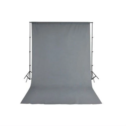 Bresser BR-D23 Support 240X300cm + Hintergrundtuch 300x400cm Grau