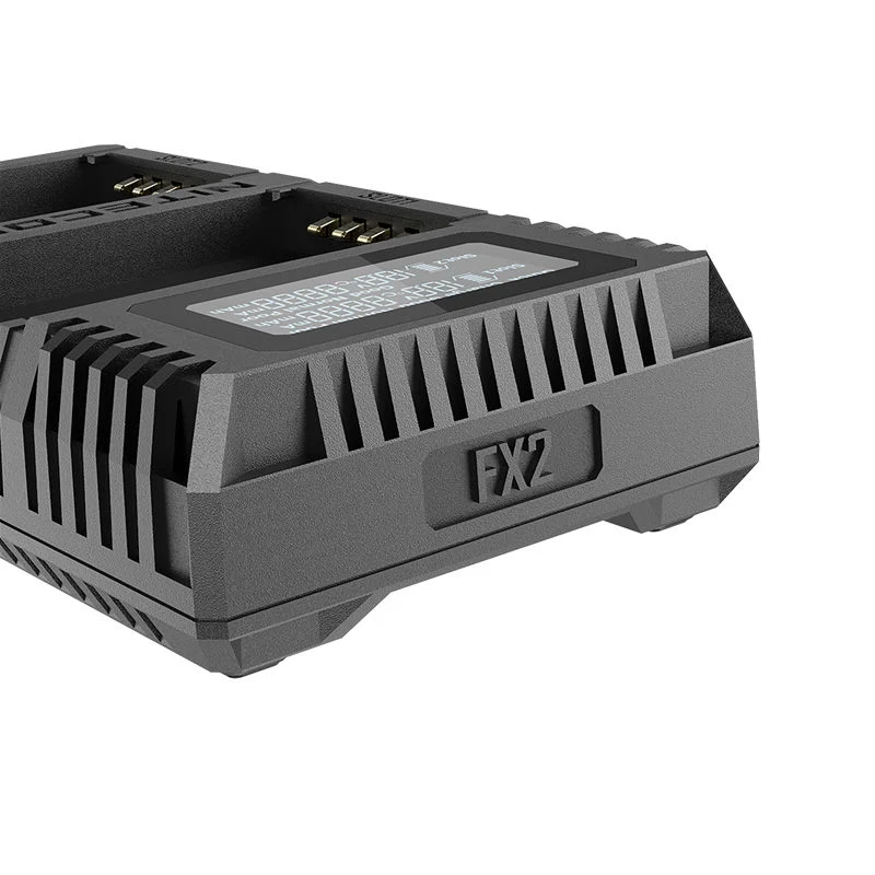 Nitecore FX2 Pro Doppelladegerät für Fujifilm NP T125