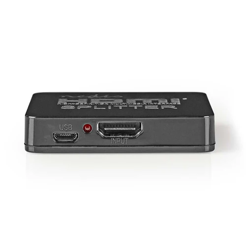 Nedis 2 Anschlüsse HDMI Splitter Schwarz