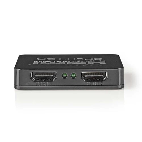 Nedis 2 Anschlüsse HDMI Splitter Schwarz