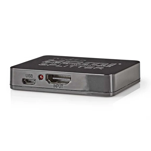 Nedis 2 Anschlüsse HDMI Splitter Schwarz