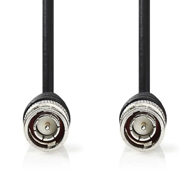 Nedis BNC Videokabel BNC Männlich BNC Männlich 1,0m Schwarz