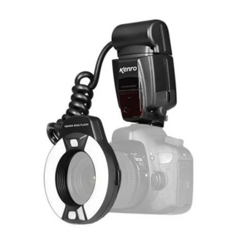 Kenro TTL Macro Ringblitz KFL201C für Canon