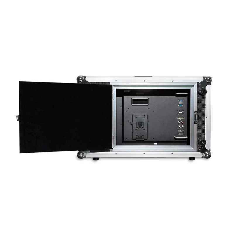 Feelworld Seetec 23.8" P238-9HSD-CO broadcast monitor with flight case