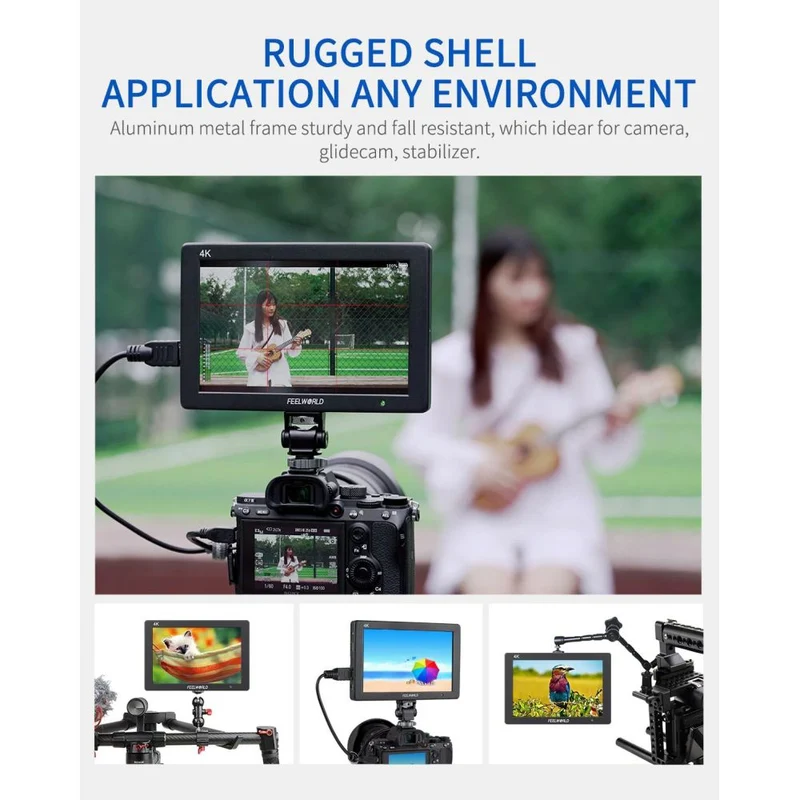 Feelworld T7 PLUS 7'' 4K Aluminum HDMI Monitor