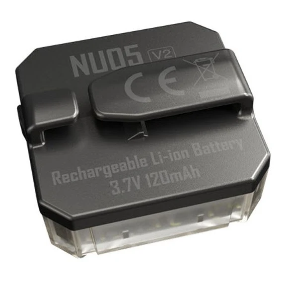 Nitecore NU05 V2 Ultra Lighting USB-C Rechargeable Headlamp Mate