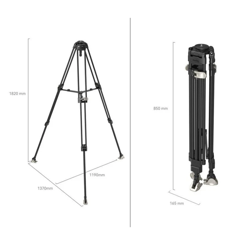 SmallRig FreeBlazer Hochleistungs-Stativ aus Kohlefaser 4167