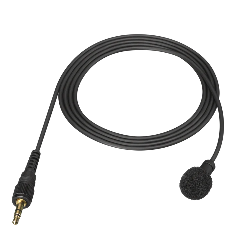 Sony Electret Condensor Lavalier Microphone or UWP-V1 and UWP-V6 Packed, Omni Directional (ECM-V1BMP)