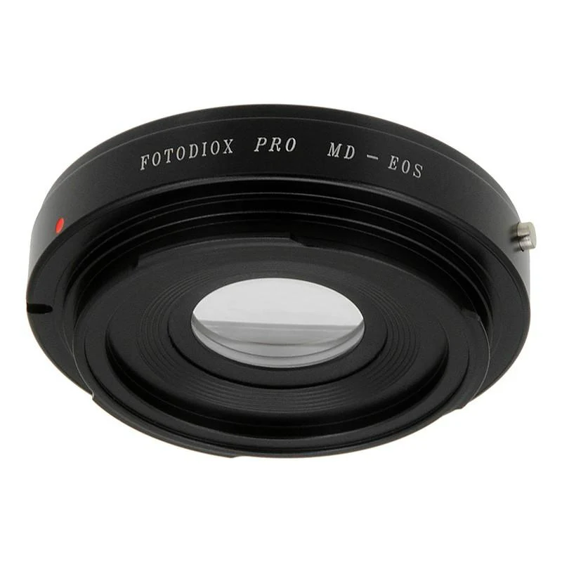 Fotodiox Pro Lens Mount adapter - Minolta Rokkor (SR / MD / MC) SLR Lens to Canon EOS (EF, EF-S) Mount (MD-EOS-Pro)