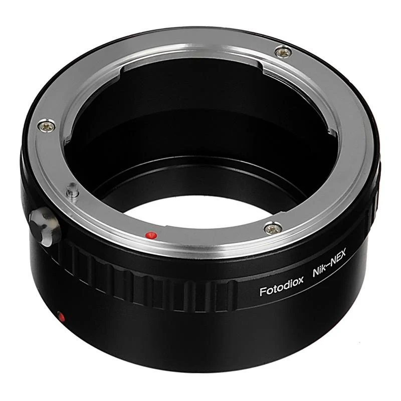 Fotodiox Objektiv Mount Adapter - Nikon F-Mount Objektiv auf Sony Alpha E-Mount (NikF-SnyE)