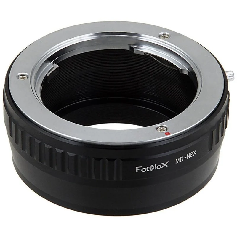 Fotodiox Lens Mount adapter - Minolta Rokkor (SR / MD / MC) SLR Lens to Sony Alpha E-Mount (MD-SnyE)