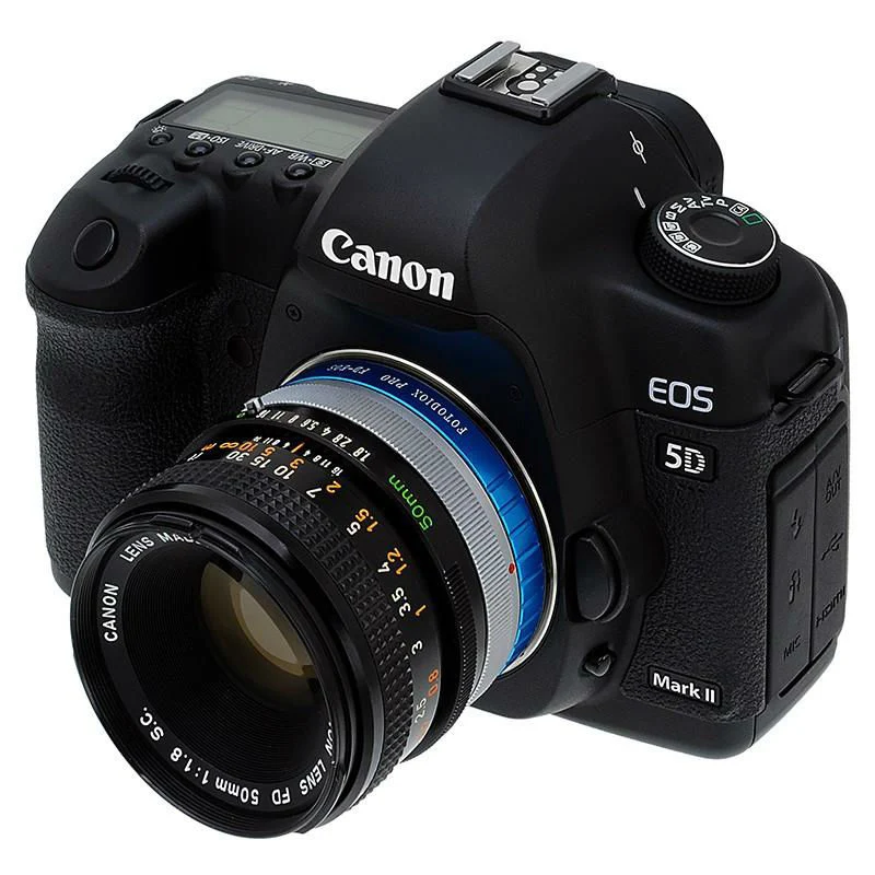 Fotodiox Pro Objektiv Mount Adapter - Canon FD & FL 35-mm-Spiegelreflexobjektiv auf Canon EOS (EF, EF-S) Mount (FD-EOS-Pro)