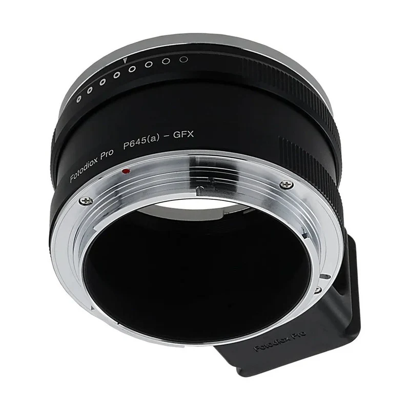 Fotodiox Pro Objektiv-Mount-Adapter, Pentax 645 (P645) Mount FA & DFA Autofokus-Objektive an Fujifilm G-Mount GFX Mirrorless (P645a-GFX-Pro)