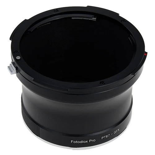 Fotodiox Pro/Objektivbajonettadapter, Pentax 6x7 (P67, PK67)-Bajonettobjektiv für Spiegelreflexkameras auf das Fujifilm G-Bajonett für spiegellose GFX-Digitalkamerasysteme (P67-GFX-Pro)