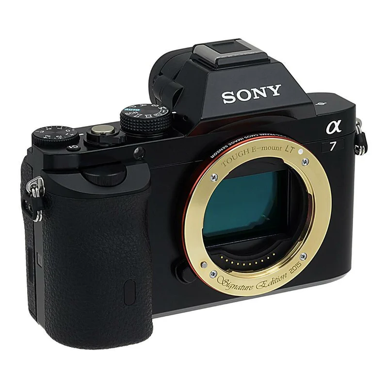 Fotodiox Pro TOUGH E-Mount - Signature Gold Edition - Light Tight Replacement Lens Mount for Sony E-mount (SnyE-ToughE-P-SE15-LT)
