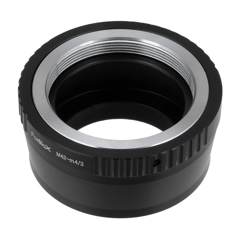 Fotodiox Lens Mount adapter - M42 Screw Mount SLR Lens to Micro Four Thirds (MFT, M4/3) Mount (M42-MFT)