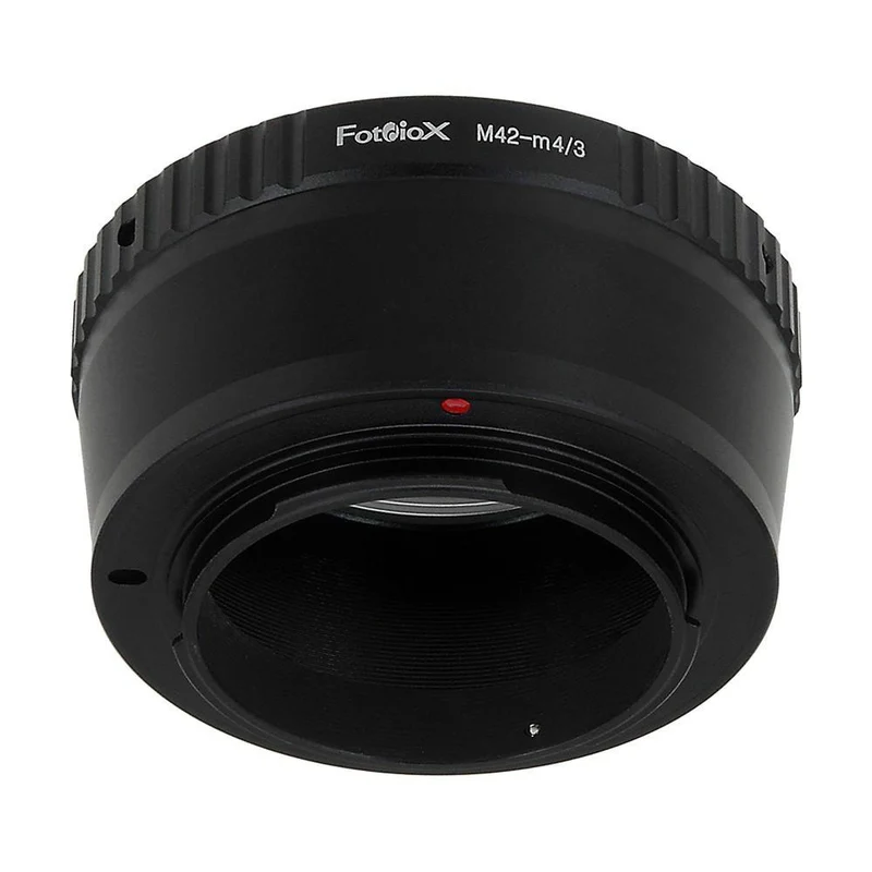 Fotodiox Lens Mount adapter - M42 Screw Mount SLR Lens to Micro Four Thirds (MFT, M4/3) Mount (M42-MFT)