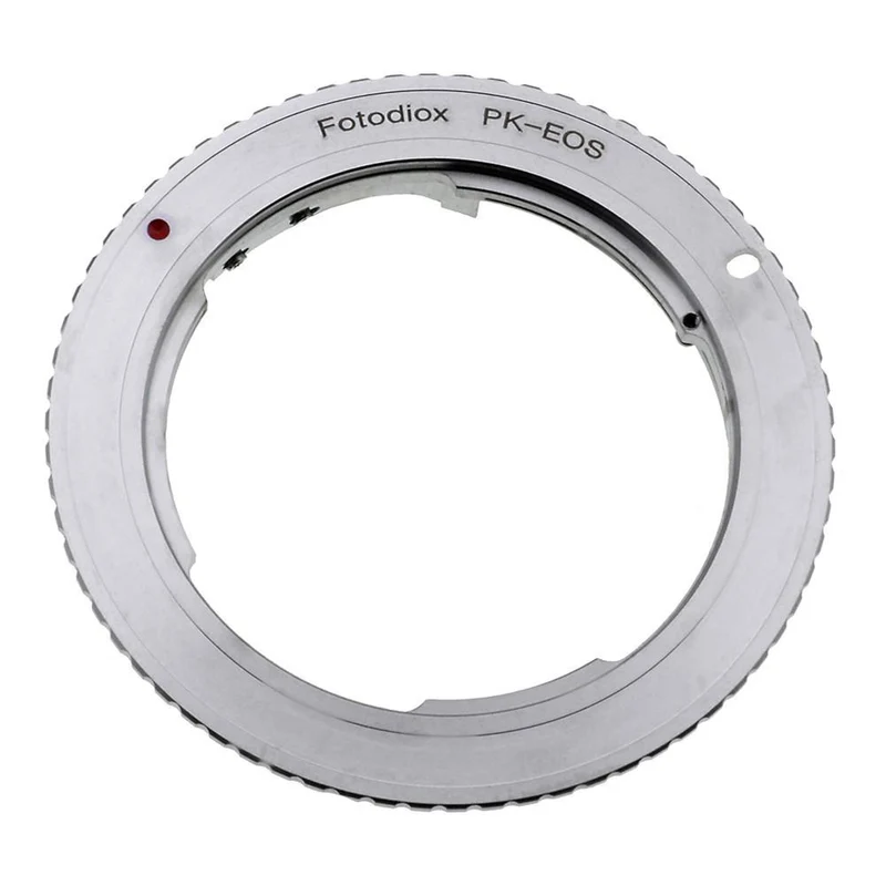 Fotodiox Lens Mount adapter - Pentax K Mount (PK) SLR Lens to Canon EOS (EF-S) Mount (PK-EOS)