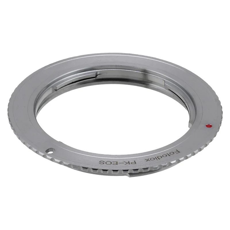 Fotodiox Lens Mount adapter - Pentax K Mount (PK) SLR Lens to Canon EOS (EF-S) Mount (PK-EOS)