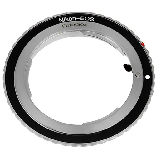 Fotodiox Objektiv Mount Adapter Nikon F auf Canon EOS (EF, EF-S) Mount (NikF-EOS-FC10)