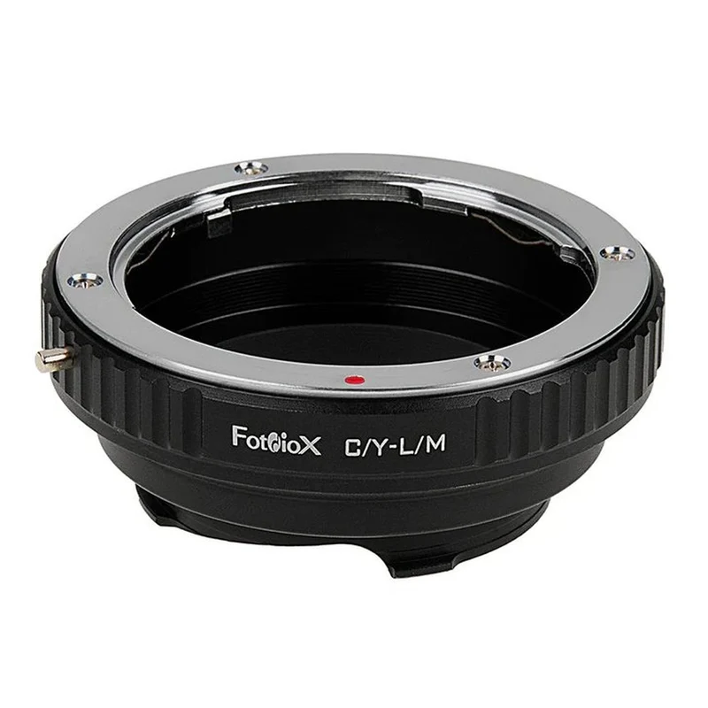 Fotodiox Lens Mount adapter - Contax/Yashica (CY) SLR Lens to Leica M Mount Rangefinder (CY-LM)