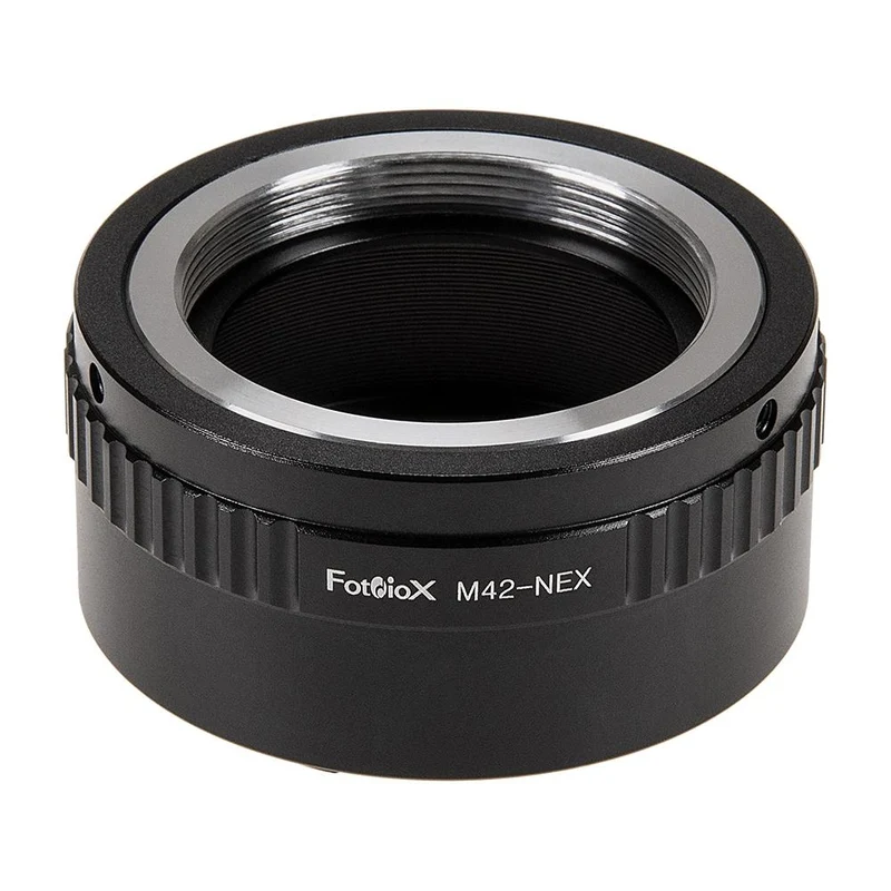 Fotodiox Objektiv Mount Adapter - M42 Typ 2 (42mm x1 Screw Mount) auf Sony Alpha E-Mount (M42-SnyE-V2)