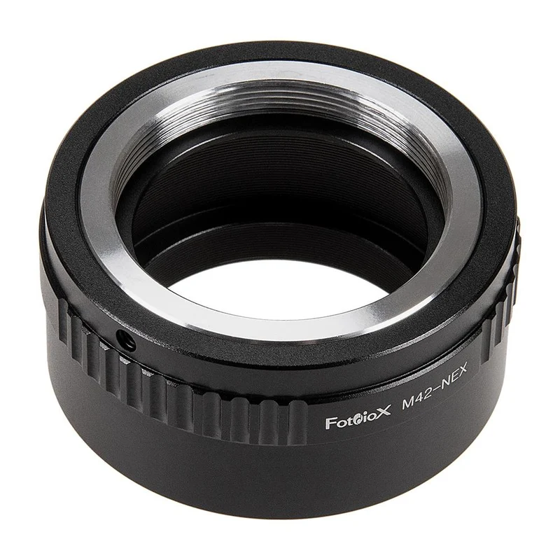 Fotodiox Objektiv Mount Adapter - M42 Typ 2 (42mm x1 Screw Mount) auf Sony Alpha E-Mount (M42-SnyE-V2)