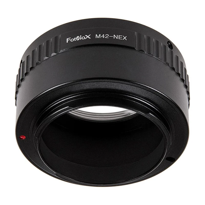 Fotodiox Objektiv Mount Adapter - M42 Typ 2 (42mm x1 Screw Mount) auf Sony Alpha E-Mount (M42-SnyE-V2)
