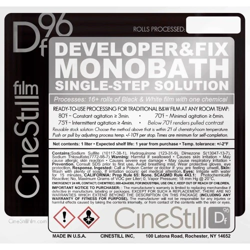 Cinestill DF 96 Monobath