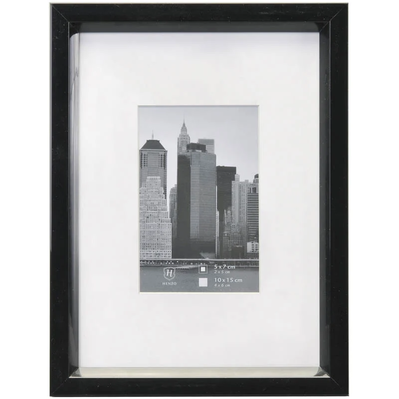 Henzo metallica 10x15 frame black