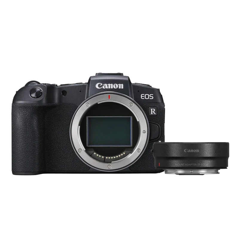 Canon EOS RP + EF to RF Mount adapter