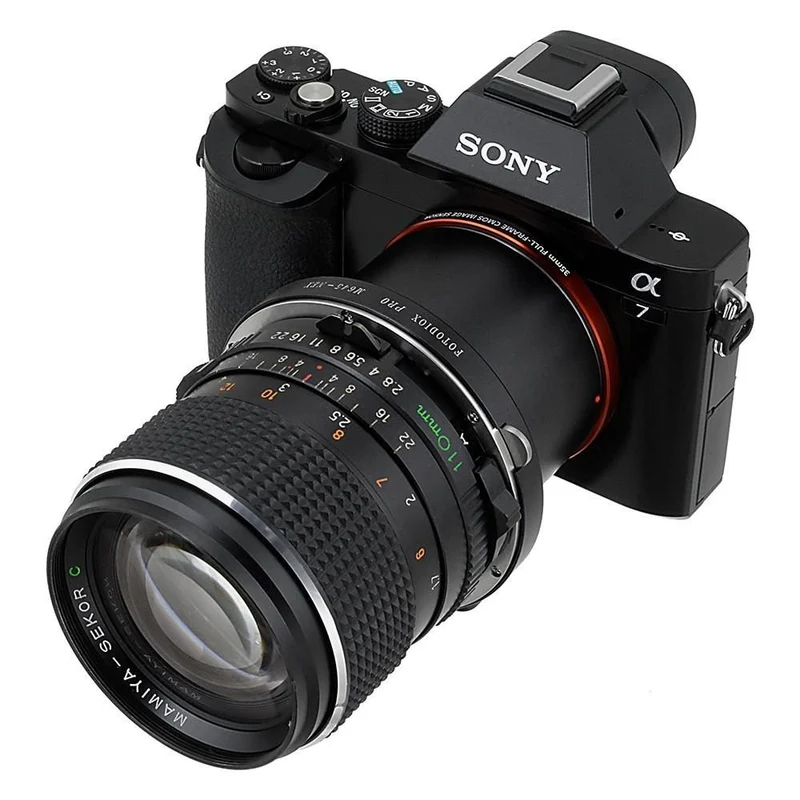 Fotodiox Pro Objektiv Mount Adapter - Mamiya 645 (M645) Mount-Objektive auf Sony Alpha E-Mount (M645-SnyE-Pro)