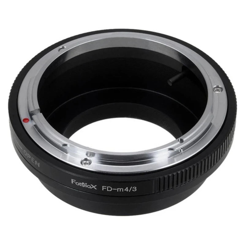 Fotodiox Objektiv Mount Adapter - Canon FD & FL 35-mm-Spiegelreflexobjektiv auf Micro Four Thirds Mount (mit integriertem Blendenregler) (FD-MFT)