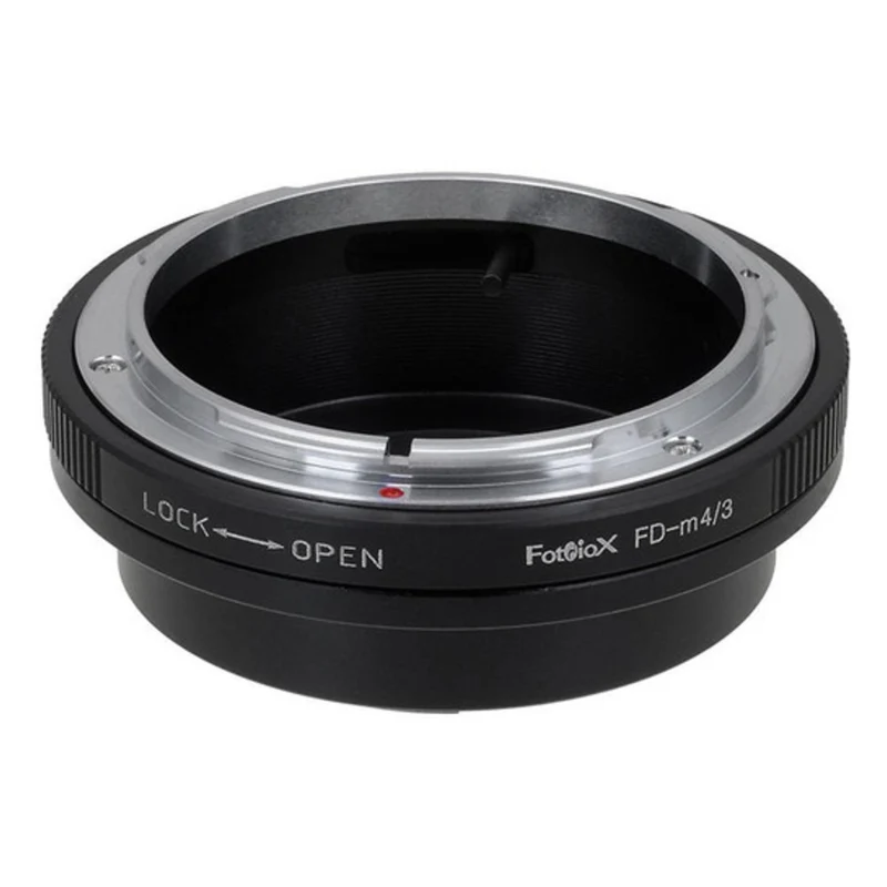 Fotodiox Objektiv Mount Adapter - Canon FD & FL 35-mm-Spiegelreflexobjektiv auf Micro Four Thirds Mount (mit integriertem Blendenregler) (FD-MFT)