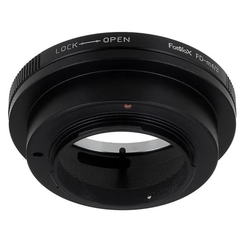 Fotodiox Objektiv Mount Adapter - Canon FD & FL 35-mm-Spiegelreflexobjektiv auf Micro Four Thirds Mount (mit integriertem Blendenregler) (FD-MFT)