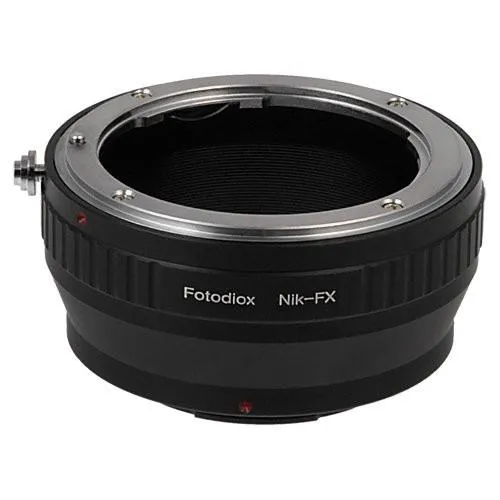 Fotodiox Objektiv Mount Adapter - Nikon F-Mount Objektiv auf Fujifilm X-Series-Mount (NikF-FXRF)