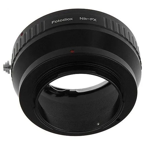 Fotodiox Objektiv Mount Adapter - Nikon F-Mount Objektiv auf Fujifilm X-Series-Mount (NikF-FXRF)