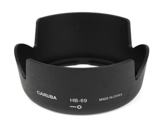 Caruba HB-69 schwarz für 18-55mm VR II