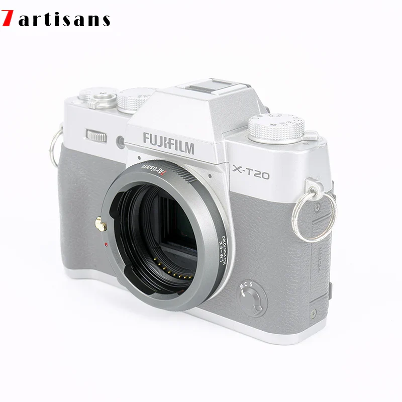 7artisans Adapter for Leica M - Fuji FX- Grey