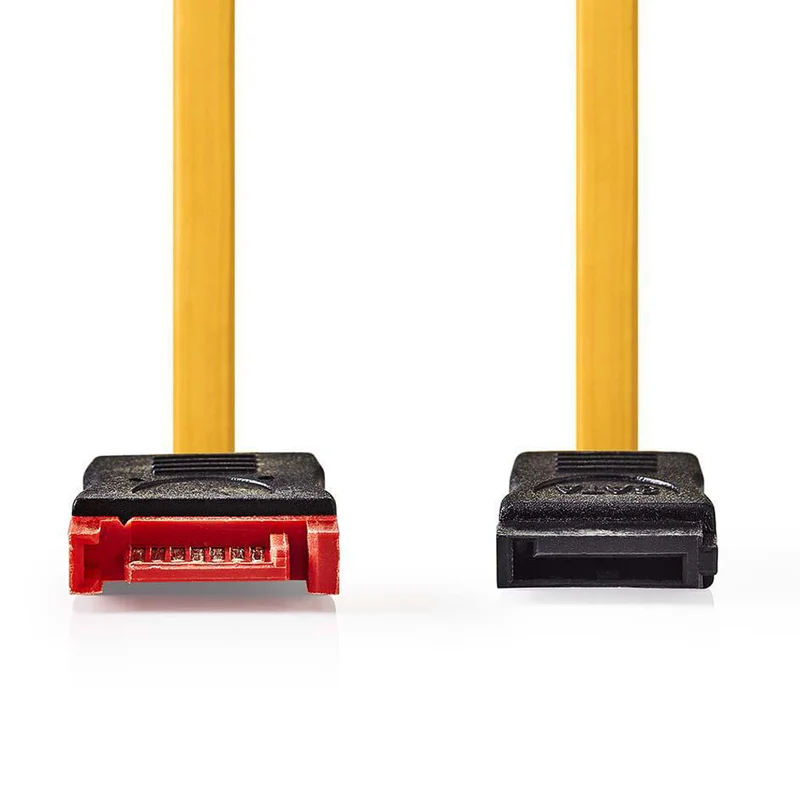 Nedis SATA Cable 6Gb/s 7 Pin Female - 7 Pin Female 0.5m yellow