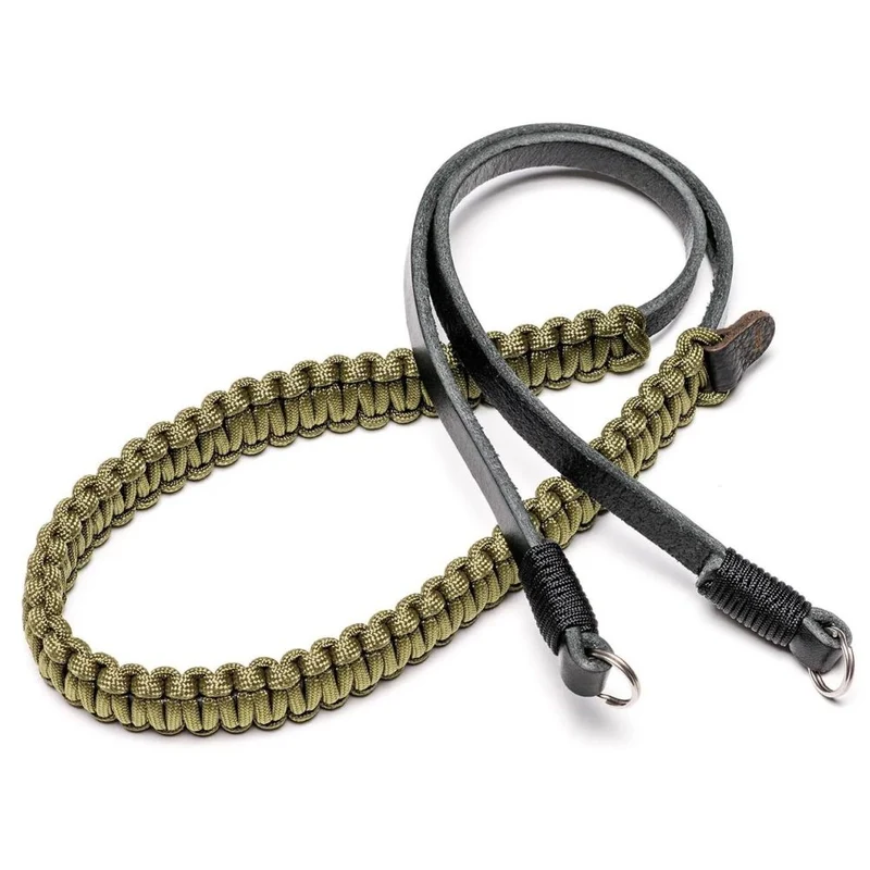 Leica 18896 Paracord-Gurt von COOPH schwarz/oliv 126cm