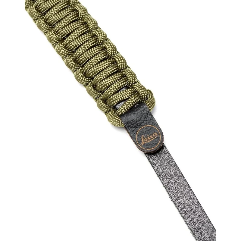 Leica 18896 Paracord-Gurt von COOPH schwarz/oliv 126cm