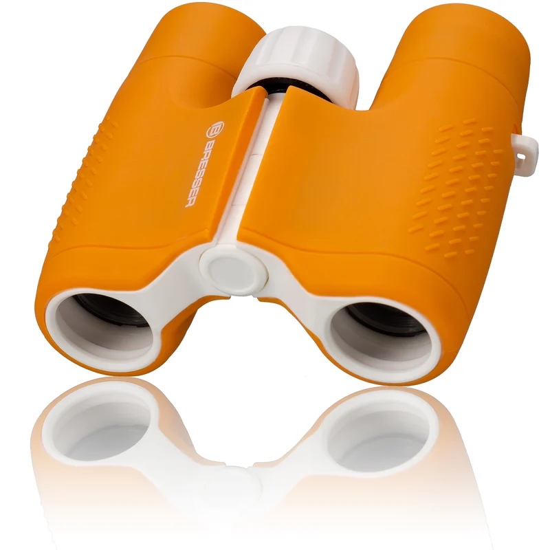 Bresser JUNIOR 6x21 Children's Binoculars in Different Orange Colours