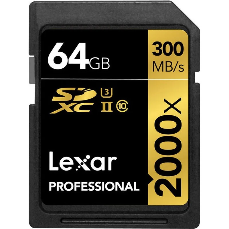 Lexar SDXC Professional 64GB UHS-II 2000x